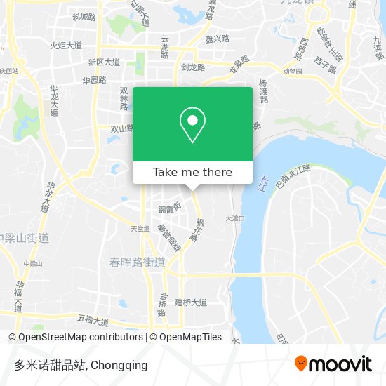 多米诺甜品站 map