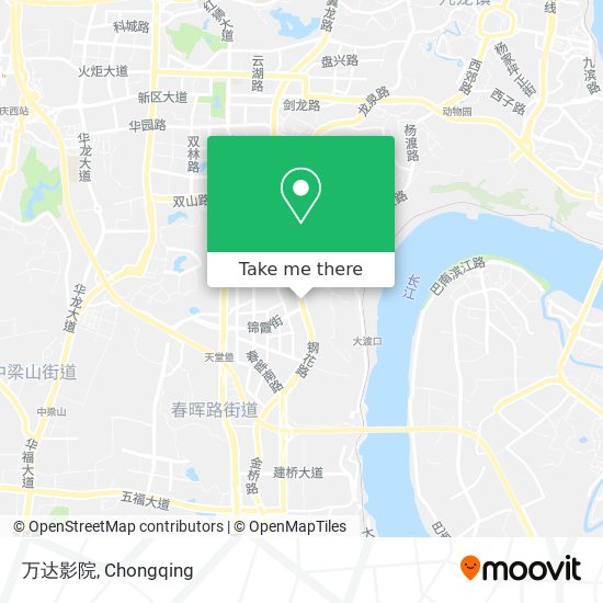 万达影院 map