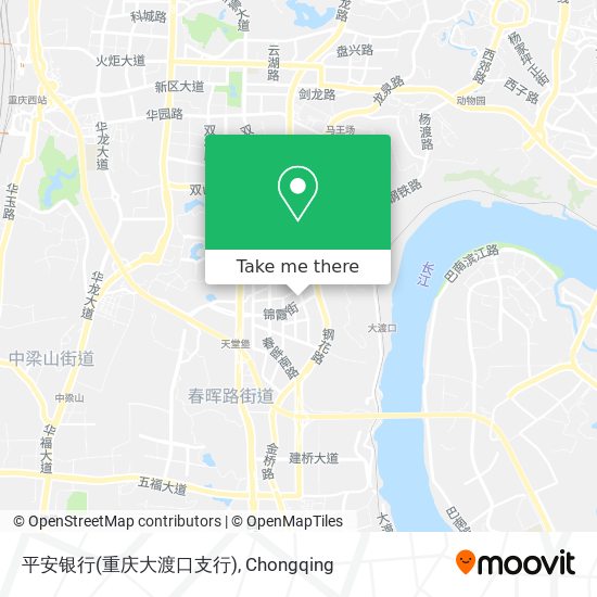 平安银行(重庆大渡口支行) map
