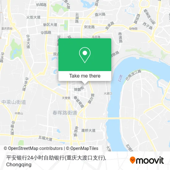 平安银行24小时自助银行(重庆大渡口支行) map