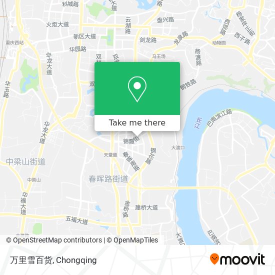 万里雪百货 map