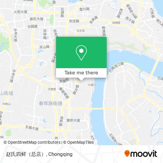 赵氏四鲜（总店） map
