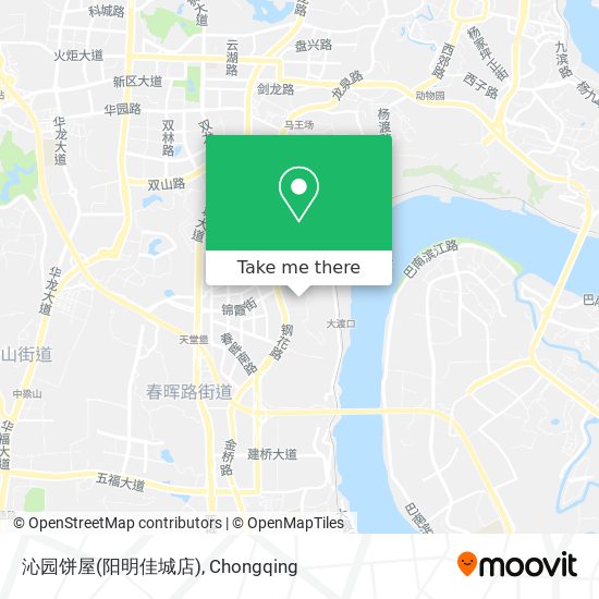 沁园饼屋(阳明佳城店) map