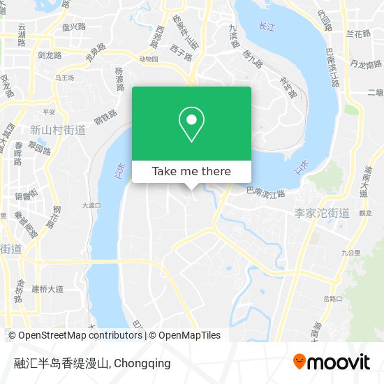 融汇半岛香缇漫山 map
