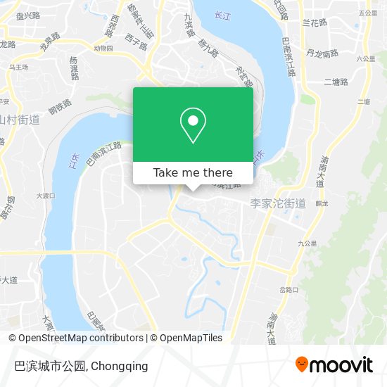 巴滨城市公园 map