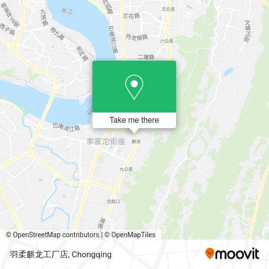 羽柔麒龙工厂店 map