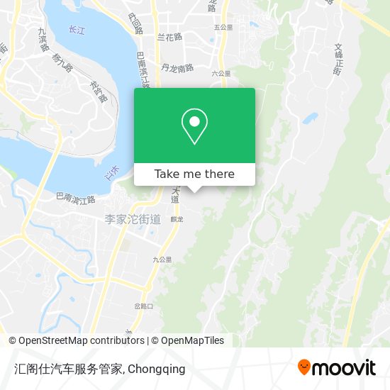 汇阁仕汽车服务管家 map