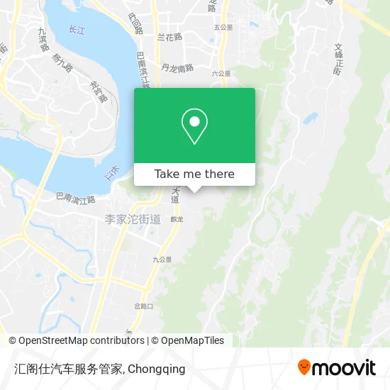 汇阁仕汽车服务管家 map