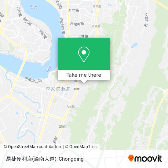 易捷便利店(渝南大道) map