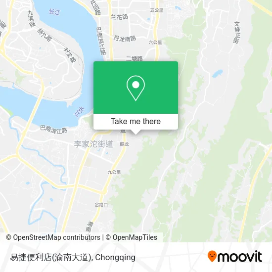 易捷便利店(渝南大道) map