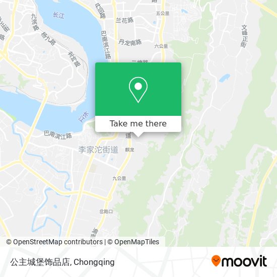 公主城堡饰品店 map