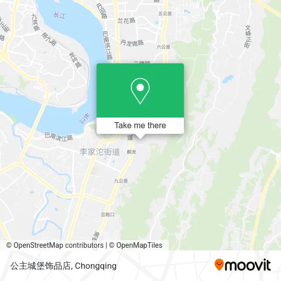 公主城堡饰品店 map