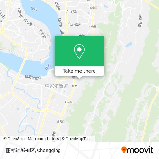 丽都锦城-B区 map