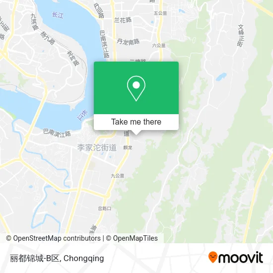 丽都锦城-B区 map