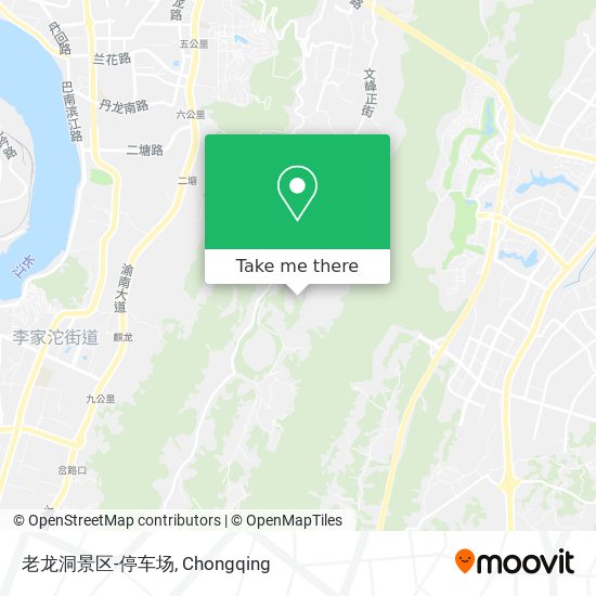 老龙洞景区-停车场 map