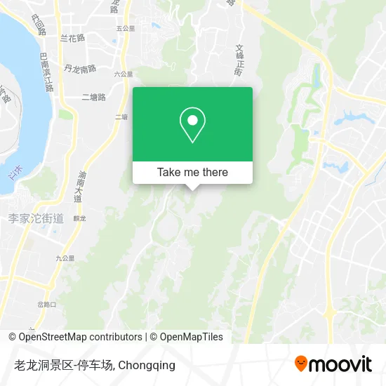 老龙洞景区-停车场 map