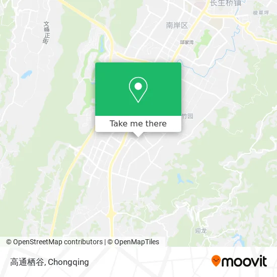高通栖谷 map