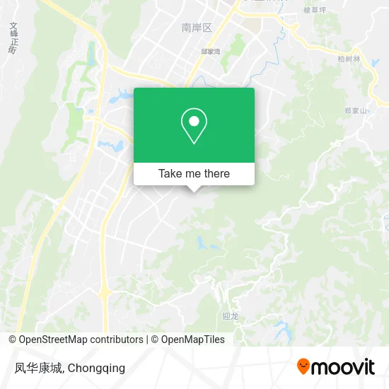 凤华康城 map