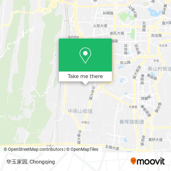华玉家园 map