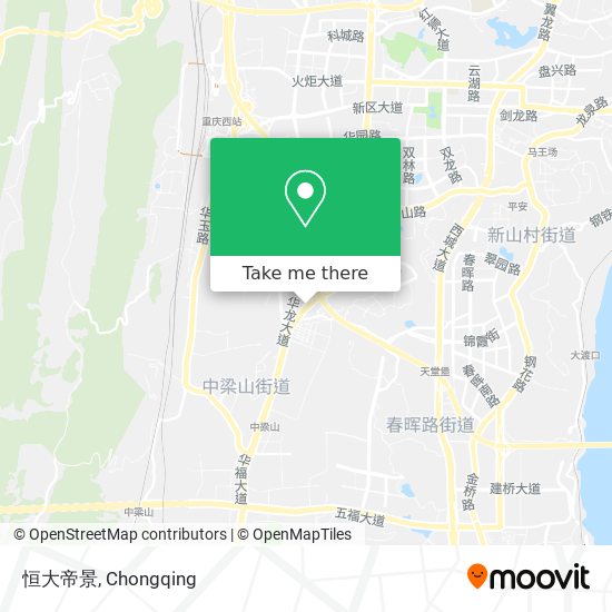 恒大帝景 map
