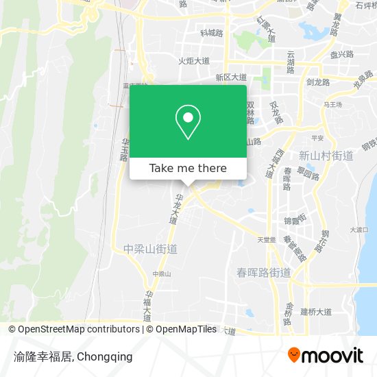 渝隆幸福居 map