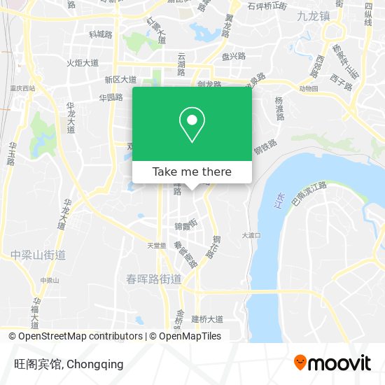 旺阁宾馆 map