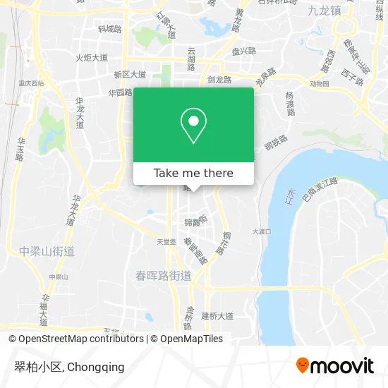 翠柏小区 map