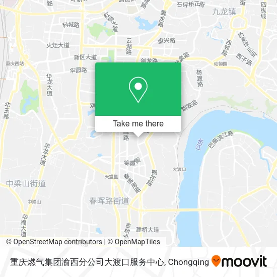 重庆燃气集团渝西分公司大渡口服务中心 map