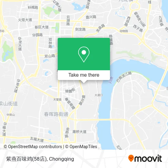 紫燕百味鸡(58店) map
