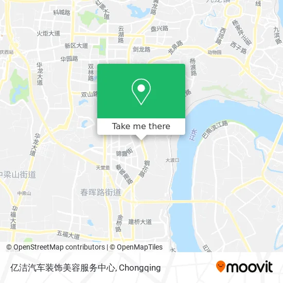 亿洁汽车装饰美容服务中心 map