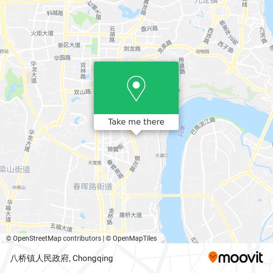 八桥镇人民政府 map