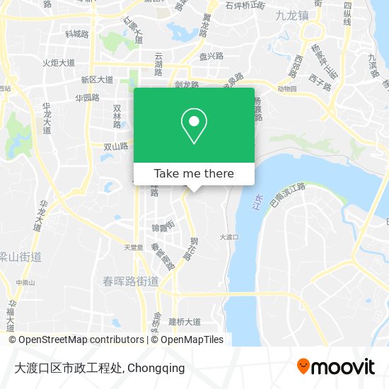 大渡口区市政工程处 map