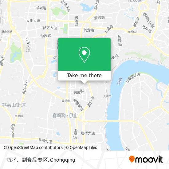 酒水、副食品专区 map