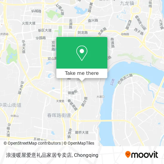 浪漫暖屋爱意礼品家居专卖店 map