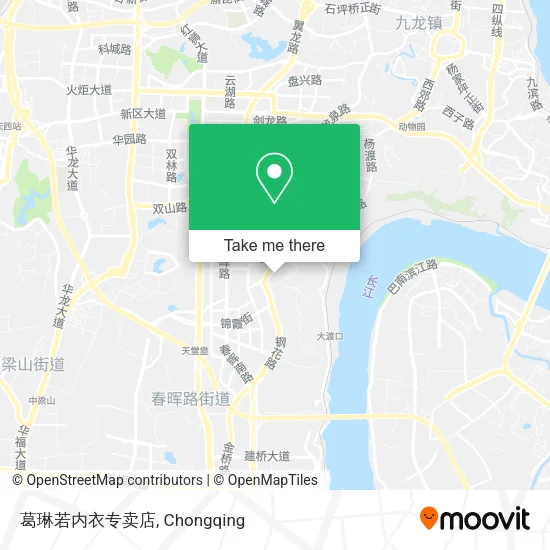 葛琳若内衣专卖店 map