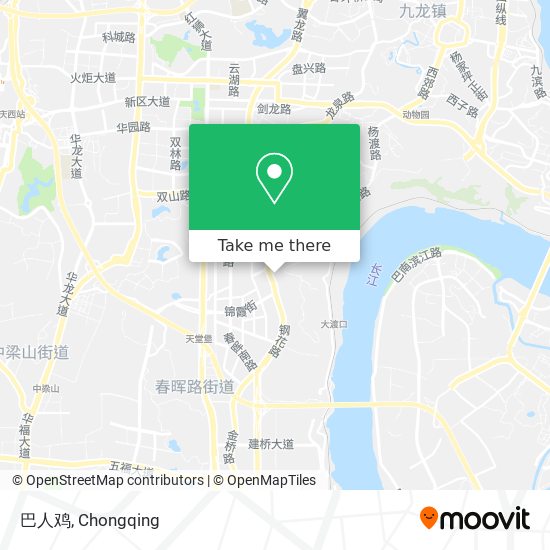巴人鸡 map
