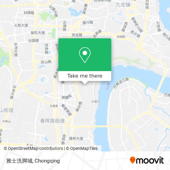 雅士洗脚城 map