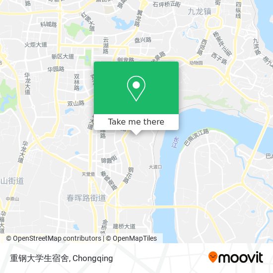 重钢大学生宿舍 map