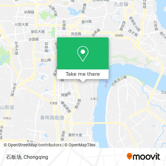 石板场 map