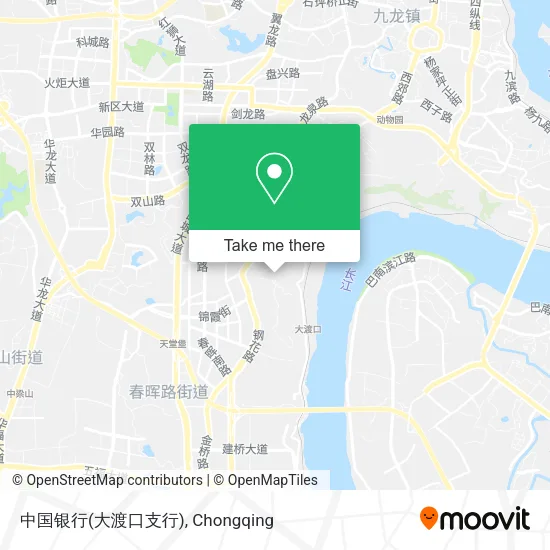 中国银行(大渡口支行) map
