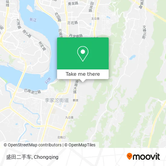 盛田二手车 map
