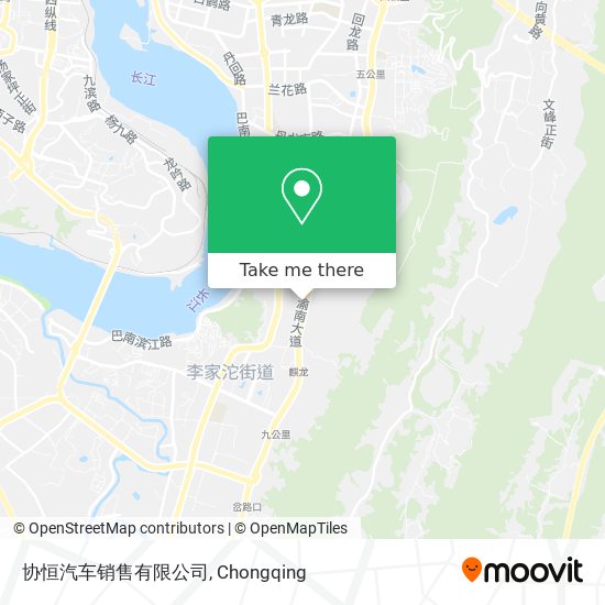 协恒汽车销售有限公司 map