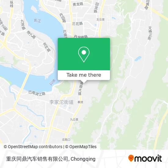 重庆同鼎汽车销售有限公司 map