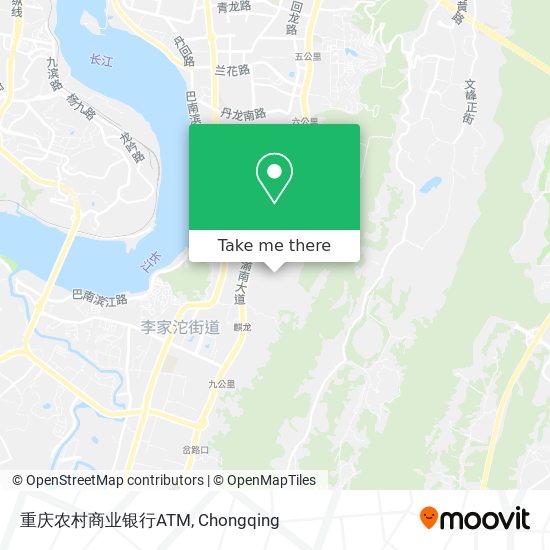 重庆农村商业银行ATM map
