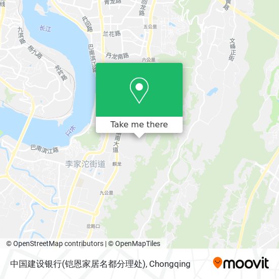 中国建设银行(铠恩家居名都分理处) map