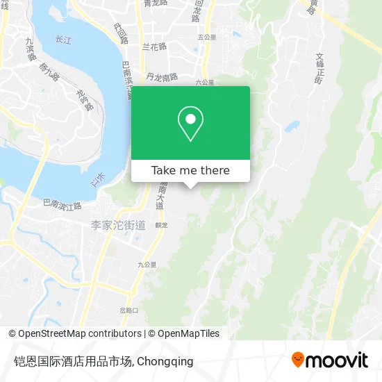铠恩国际酒店用品市场 map