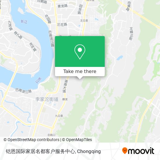 铠恩国际家居名都客户服务中心 map