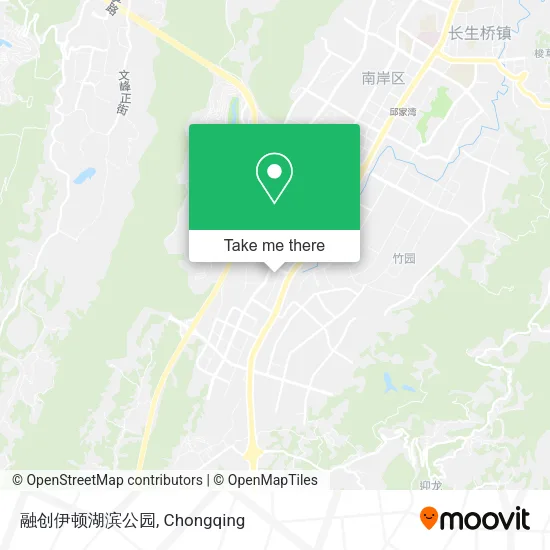融创伊顿湖滨公园 map