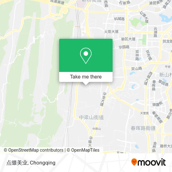 点缀美业 map
