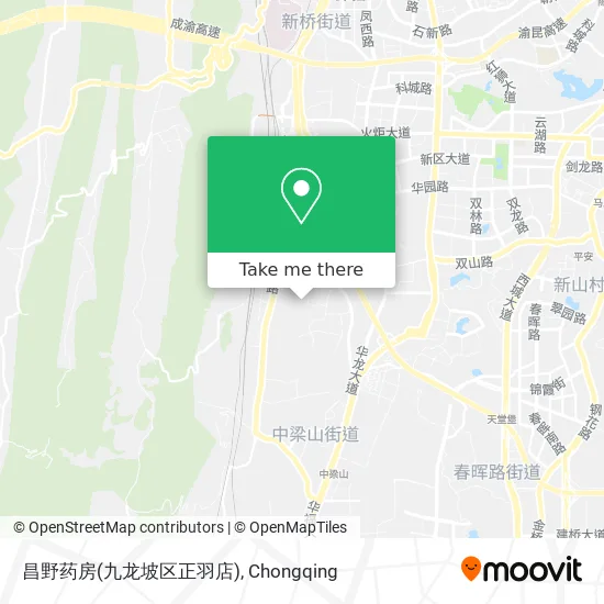 昌野药房(九龙坡区正羽店) map